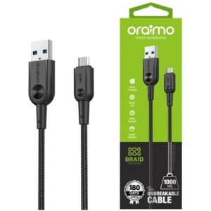 Oraimo OCD-M56 Data Cable 2 Meter Fast Charging 5V/2A Micro USB