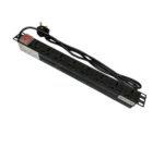 XFORM 8-Way PDU Multi Aluminum – 1.5U UK Plug