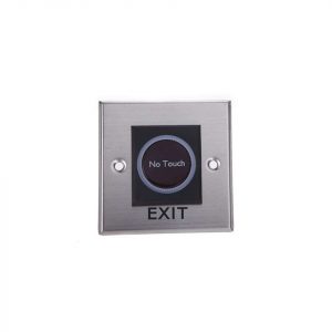 Metallic Exit Button Non-Touch