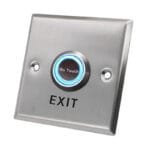 Metallic Exit Button Non-Touch