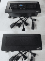 Nexa Black Pop-up Multifunction Socket