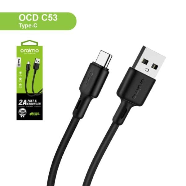 Oraimo OCD-C53 Data Cable 1 Meter Fast Charging 5V/2A