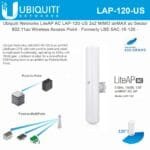 Ubiquiti airMAX 5GHz LiteAP AC Access Point (LAP-120)