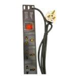 XFORM 6-Way PDU Multi Aluminum – UK Plug