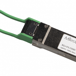 MikroTik XQ+31LC02D 100GBASE-LR4 QSFP28 Optical Transceiver