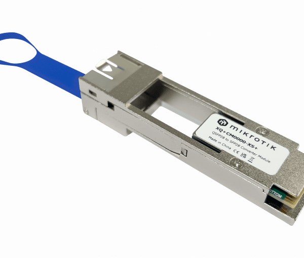 MikroTik XQ+CM0000-XS+ QSFP28 to SFP28 Converter