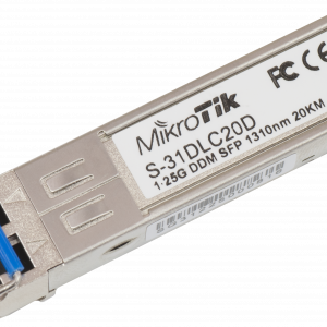 MikroTik S-31DLC20D 1.25G SFP 1310 nm Transceiver 20 km