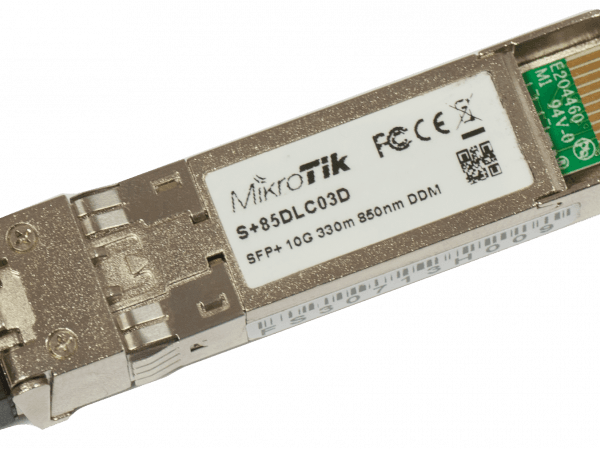 MikroTik S-85DLC05D 1.25G SFP 850nm 300m Transceiver