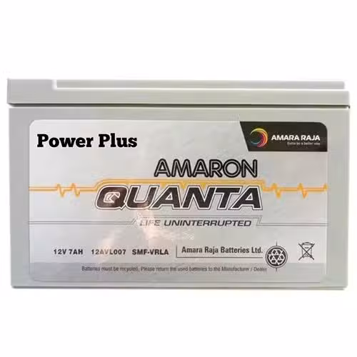 Amaron Quanta 7AH and 12V SMF Battery