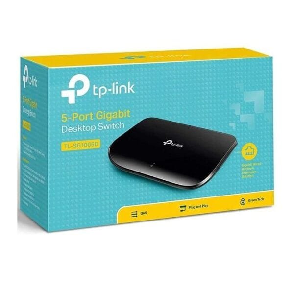 TP-LINK 5-Port Gigabit Desktop Switch (TL-SG1005D)