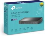 TP-Link 9 Port Fast Ethernet 10 100Mbps PoE Switch TL-SF1009P