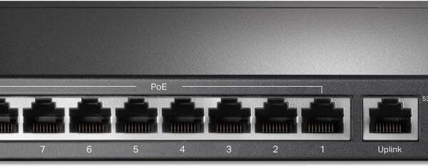 TP-Link 9 Port Fast Ethernet 10 100Mbps PoE Switch TL-SF1009P