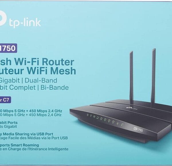 TP-Link Archer C7 AC1750 Wireless Dual Band Gigabit Router