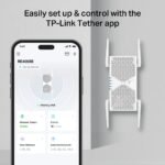 TP-Link RE405BE BE6500 Dual-Band Wi-Fi 7 Range Extender