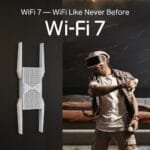 TP-Link RE655BE BE11000 Tri-Band Wi-Fi 7 Range Extender