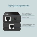 TP-link Gigabit PoE Injector Adapter-TL-POE150S