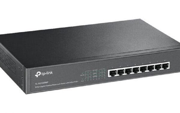 Tp-link 8-Port Gigabit Rackmount Switch -TL-SG1008MP