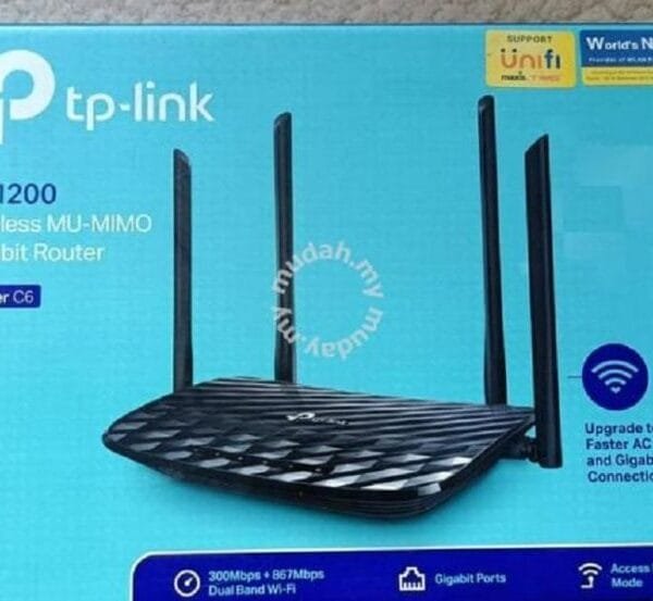 Tp-link AC1200 Wireless Gigabit Router-TL-ARCHER C6