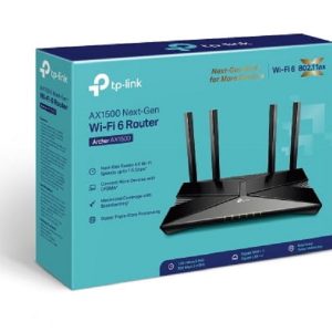 Tp-link AX1500 Wi-Fi 6 Router -TL-ARCHER AX10