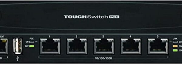 Ubiquiti TOUGHSwitch PoE 5 Ports Desktop Managed Switch-(TS-5-POE)