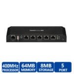 Ubiquiti TOUGHSwitch PoE 5 Ports Desktop Switch-(TS-5-POE)