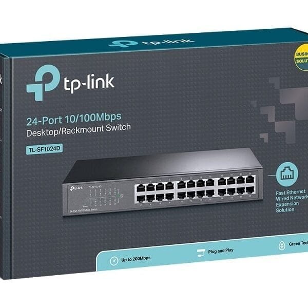 Tp-link 24-port 10/100Mbps Desktop/Rackmount Switch-TL-SF1024D