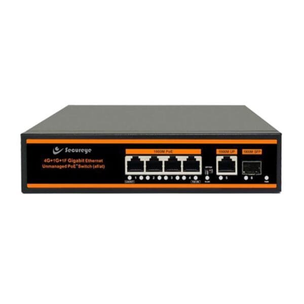 Secureye S-16FE-2UG-1UF-300W-NB 16+2+1 Port AI VLAN PoE Switch