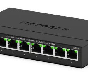 NETGEAR MS308-100EUS Unmanaged 2.5G Ethernet Switch 