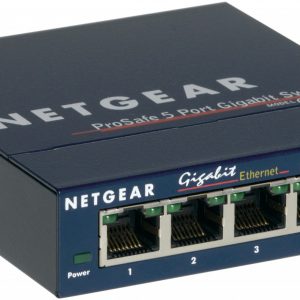 NETGEAR GS105GE 5PT COPPER GIGABIT SWITCH