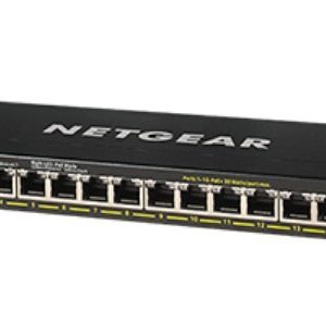 NETGEAR GS316PP-100EUS 16-Port Gigabit Unmanaged PoE+Switch