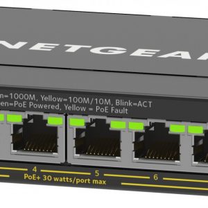 NETGEAR GS308EP-100PES 8-Port Gigabit Ethernet PoE Switch