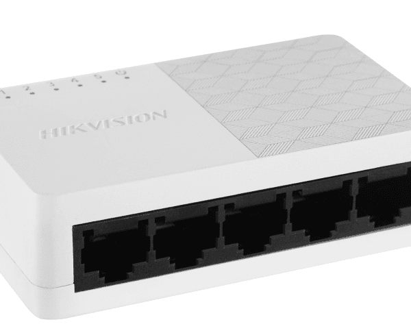 Hikvision DS-3E0105D-O 5Port Fast Ethernet Plastic Switch