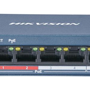 Hikvision DS-3E0105P-E/M(B) 4Port Fast Ethernet Unmanaged PoE Switch
