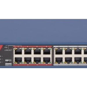 Hikvision DS-3E0318P-E/M(B) 16Port 100 Mbps Long-Range Unmanaged PoE Switch
