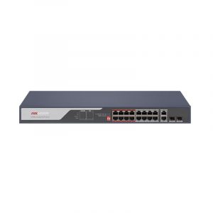 Hikvision DS-3E0318P-E(C) 100 Mbps Long Range PoE Switch