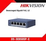 Hikvision DS-3E0505P-E 4Port Gigabit Unmanaged PoE Switch