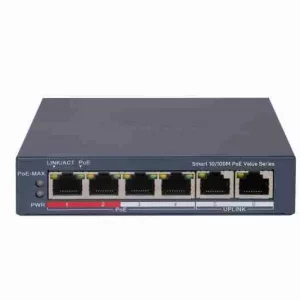 Hikvision DS-3E1106P-EI/M 4-Port Fast Ethernet Smart PoE Switch