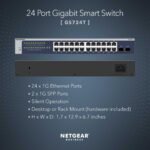 NETGEAR GS724Tv6 Managed L2+/L3 Gigabit Ethernet Switch