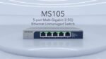 NETGEAR MS105-100EUS 5Port 2.5G Unmanaged Switch