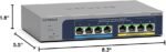 NETGEAR MS108UP-100EUS 8-Port PoE+Unmanaged Switch