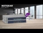 NETGEAR MS510TXUP 8Port MultiGB Ultra60 PoE+Smart Switch