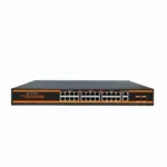 Secureye S-24GE-2UG-2UF-300W 24Port Gigabit PoE Switch