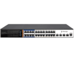 Secureye S-24GE-M-4UF-370W-AI-VLAN-L3-PO Layer 3 Managed 24+4 Port PoE Switch
