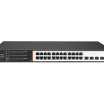 Secureye S-24GE-M-4UF-AI-VLAN-L3-NP  Managed 24Port POE Switch