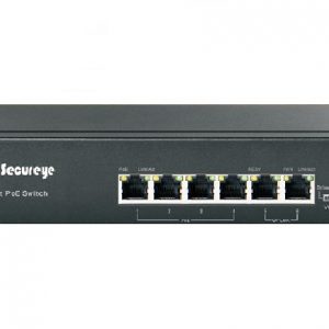 Secureye S-4FE-2UE-LD 4+2 Ports PoE Switch (10/100) 
