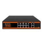 Secureye S-8GE-2UG-NB 8+2 Port Full Gigabit PoE Switch