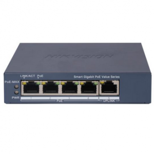 Hikvision DS-3E1505P-EI/M 4Port Gigabit Smart PoE Switch