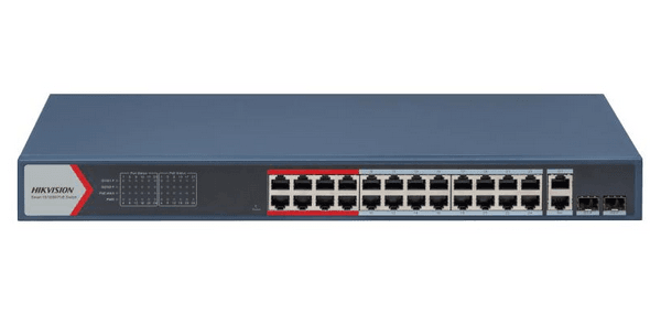 Hikvision DS-3E1326P-EI 24Port Fast Ethernet Smart PoE Switch
