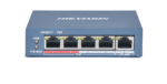 Hikvision DS-3E0105P-E(B) 4Port Fast Ethernet Unmanaged PoE Switch