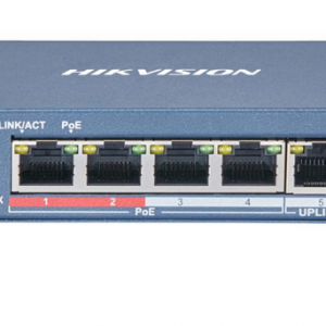 Hikvision DS-3E0105P-E(B) 4Port Fast Ethernet Unmanaged PoE Switch